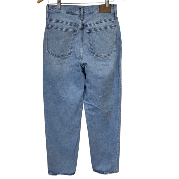 Madewell Baggy Straight Jeans Berteau Wash 27 - Picture 6 of 10